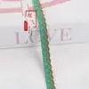 Cinta Jacquard Flor de Cuatro Hojas de Media Onda de 1 cm Decoración de Ventana Textil para el Hogar Decoración de Ropa Accesorios de Encaje Hechos a Mano DIY 3558
