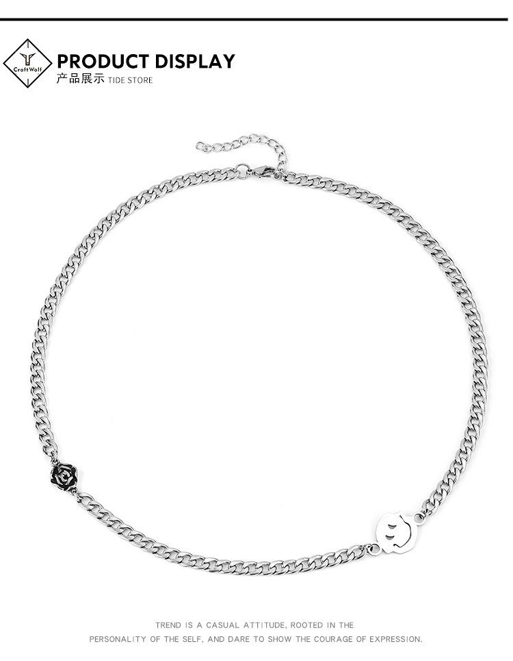 DWX1064-玫瑰花表情项链-狼_03.jpg