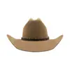 Moda europea y americana sombrero de lana pura estilo mezclilla sombrero de fieltro de oveja
