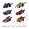 Venda quente transfronteiriça da Amazon Novo modelo de dinossauro Jurássico carro de puxar brinquedo de carro de puxar DIY educacional para crianças