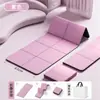 Tapete de Yoga Dobrável TPE Portátil Antiderrapante Tapete para Fitness em Casa Pode Dormir Tapete Espessado Silencioso Quarto de Estudante