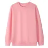 Directo del fabricante, nueva sudadera gruesa de peso pesado 320G de color sólido para niños y niñas, top de cuello redondo y manga larga