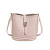 Nuevo Producto Coreano, Color Dulce y Claro, Estilo Suave, Bolso Cubo para Mujer para el Trabajo y los Viajes Diarios, Bolso Cruzado Versátil de Alta Gama