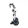 Carrito de golf de dos ruedas para cabello liso, carrito para pelotas, carrito de almacenamiento plegable y carrito para bolsas de golf.