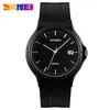 Reloj de Pulsera Skmei Moda Tendencia Celebridad de Internet Blanco Cuarzo Impermeable Estilo Delgado Estudiante Femenina Versión Coreana Esfera Simple