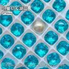 Decoraciones de Cristal Cortado en Forma de Nido de Pájaro de 10 mm para Uñas, Materiales DIY, Accesorios de Uñas Portátiles, Xiaohongshu