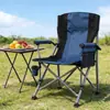 Cadeira Premium Ferradura, Cadeira de Braço Dobrável Portátil para Motorhome, Cadeira Dobrável Reforçada e Espessa para Exterior