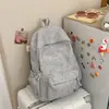 Mochila Casual Simples de Novo Estilo Coreano Transfronteiriça para Alunos do Ensino Fundamental, Mochila Estudantil de Design de Nicho de Alta Qualidade
