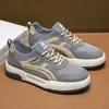 Sapatos Masculinos Estilo Coreano Sapatos da Moda Homem 2026 Nova Moda Estilo Coreano Tendência Sapatos de Treino Alemães Sola Plana Tiras Finas Color Blocking Casual Sapatos de Skate
