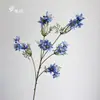 Flores Charmosas de Grama de Sementes Pretas Artificiais para Arranjos Florais de Salão de Casamento, Decoração Suave, Vitrine e Decorações Florais Transfronteiriças