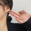 Pendientes Pequeños de Plata Pura 999 con Forma de Corazón que Hacen que el Rostro Parezca Más Delgado, Nuevo Modelo Popular para Mujeres en 2026, Pendientes Largos con Borlas
