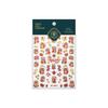 Novo Ferro de Artesanato Ano Novo Bronzeador Adesivo Adesivos de Unha Pro Finos Transparentes Adesivos de Arte para Unhas Série Gel Jelly M-697