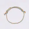 Amazon Pulsera de la Amistad de Cuerda de Algodón Colorida Tejida a Mano Xizang Frotada a Mano Cuerda de Algodón Colorida Suministros para Fiesta Nuevo