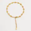 Estilo Dulce Multi-Estilo Pulsera de Acero Inoxidable Dorado Elementos de Corazón Mariposa Estrella Pulsera Terminada Accesorios de Moda