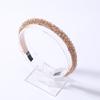 Diadema de cristal popular de estilo coreano de verano 2023, venta al por mayor, horquilla de borde fino, banda para el cabello, diadema avanzada para lavado de cara para adultos, accesorios para el cabello