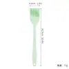 Espátula de Silicone Integrada, Faca para Manteiga, Faca para Misturar Creme, Pincel de Óleo, Pincel para Churrasco, Pincel de Confeitar que Não Solta Cerdas, Pincel para Temperar com Óleo