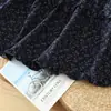 Tiro Real Falda Midi Floral de Franela para Mujer Otoño Invierno Adelgazante Ligeramente Gordita Falda de Paraguas Encaje Línea A con Capas Falda Larga