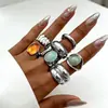 Joyería popular transfronteriza europea y americana, anillo de oro nuevo, diseño minimalista de nicho, sensación de alta gama, anillo de lujo ligero, joyería para mano de mujer, plata