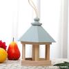 Nido de Pájaro de Madera, Caja de Cría para Loro Tigre, Casa de Madera Decorativa para Exterior, Caja de Cría Aislada, Incubadora de Nido de Pájaro