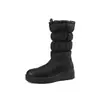 Botas Gruesas de Lana Polar para Mujer, Calientes de Invierno, Suela Gruesa, Botas de Plumas, Zapatos de Algodón JGB2022N011027