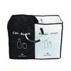 Reciclaje de Botellas Forma de Asa de Aluminio Forma de Cruz Cesta de Almacenamiento para Clasificación en la Cocina Botella de Plástico Lata Botella de Vidrio Clasificación