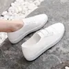 Zapatos Blancos Transpirables Warm Maple Primavera/Verano para Mujer, Nuevos Zapatos de Lona Slip-On Versátiles 2026 para Mujeres Embarazadas