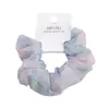 [Paquete de Cartas] Anillos para el Cabello de Intestino Delgado con Degradado de Verano Cuerda para el Cabello Suave de Gasa Accesorios para el Cabello de Niña Dulce con Lunares Gomas Elásticas para Cola de Caballo