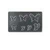 Molde de Silicona 3D de Mariposa para Uñas, Decoración de Uñas, Herramientas de Uñas Hechas a Mano, Artículo Popular de Xiaohongshu