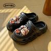 Zuecos Lindos de Niña Zuecos de Mujer 2025 Nuevos Populares de Verano Suela de Calabaza Sandalias Antideslizantes Zapatos de Mujer para Usar en Exteriores