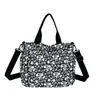 Bolsa Tote Tendência Estilo Coreano Nicho Floral de Ombro Único, Novo Modelo Transfronteiriço, Bolsa de Mão Feminina Grande Capacidade para Uso Diário