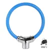 Candado para Bicicleta, Bicicleta de Montaña, Bicicleta de Carretera, Candado de Cable de Acero Grueso, Candado de Anillo de Aleación, Bicicleta Eléctrica, Impermeable, Antirrobo, Candado Antirrobo