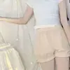 2025 Pantalones Cortos de Seguridad para Mujer Leggings Anti-Exposición Primavera y Verano Encaje Delgados Transpirables Ligeros Al por Mayor