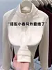 Sudadera de Terciopelo Doble Cara con Cuello Alto y Media Cremallera para Mujer en Otoño e Invierno, Nueva Camiseta Gruesa para Llevar por Dentro o por Fuera