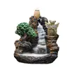 Queimador de Incenso de Resina com Fluxo Reverso Transfronteiriço Aromaterapia Cerâmica Criativa Artesanato Decoração Suporte para Incenso Vaso de Incenso Castiçal