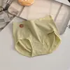Ropa interior sin cadera para mujer 7A seda de morera antibacteriana cintura alta sin costuras alta elasticidad cadera de durazno cadera calzones de yoga al por mayor