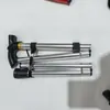 Bastón de senderismo para exteriores, bastón plegable antideslizante estampado, ayuda para caminar de aleación de aluminio para personas mayores, bastón para senderismo