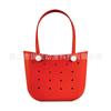 Bolsa de Playa Eva de Venta Caliente Transfronteriza, Accesorios DIY, Bolso Coreano de Nicho, Bolso de Mano para Mujer, Bolso con Agujeros de un Solo Hombro