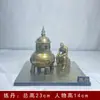 Escultura da Cultura da Medicina Tradicional Chinesa Processo Antigo de Fabricação de Pólvora Modelo em Miniatura de Mesa de Areia Ornatos Decorativos para Pátio de Museu
