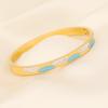 2023 nueva joyería pulsera de ojo personalizada pulsera de acero inoxidable con forma de serpiente pulsera estrella Luna B392