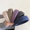 Diadema de Lana de Alta Gama para Otoño e Invierno con Borde Ancho y Cabeza de Esponja, Elegante y con Estilo Accesorio para el Cabello, Suave y Versátil, Pinza para el Cabello de Top