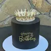 Mariposa de Acrílico Flor Feliz Cumpleaños Inserto para Pastel Repostería Postre Suministros para Fiesta Descuento por Volumen