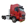 Exportar Tractor de Gas Natural de Segunda Mano 430 Caballos de Fuerza Ocho Ruedas Traseras Camión Grande con Remolque de Gas Natural en Venta en Stock