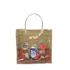 Venta Directa de Fábrica Bolso de Mano Bolsa de Embalaje de Plástico Transparente de PVC Bolsa de Regalo para Souvenir Boda Dulces Boda Té con Leche Vino Tinto
