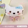 Bufanda de Tela Broche de Oso Dibujo Animado Lindo Colgante para Bolso de Peluche Accesorio de Muñeca Pequeña Pin de Regalo DIY