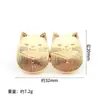 Hebilla de Cintura de Gatito Lindo Hebilla Botones Desmontables Sin Clavos Cintura de Jeans Cambio Grande Cintura Pequeña Artefacto Ajustado
