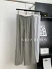 Pantalones de Pierna Ancha Ligeros Transpirables Ligeramente Arrugados con Cordón para Caminar para Mujer Estilo Coreano Casual Sueltos de Moda