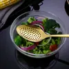 Acero Inoxidable Portugués Vajilla Utensilios de Cocina traje Hogareño Cuchara Dorada para Sopa Polvo de Sopa Pala para Pastel a la Parrilla Cuchara para Aceite Pala para Platos