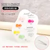 Tablero de Exhibición Japonés Uñas Color Tablero de Color Libro de Exhibición Esmalte de Uñas Tarjeta de Color de Gel Estilo Coreano Grande Muestra de Brillo Soporte de Exhibición Acrílico