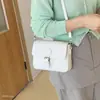 Nova Bolsa Quadrada Pequena 2026 para o Dia a Dia, Bolsa Transversal de Nicho, Couro Macio Versátil, Luxo Leve, Bolsa de Ombro Único com Toque Feminino