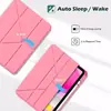 Adecuado para funda protectora iPad 10ª Generación, Funda protectora acrílica transparente para iPad, Funda blanda para tableta iPad 11A16 con ranura para lápiz